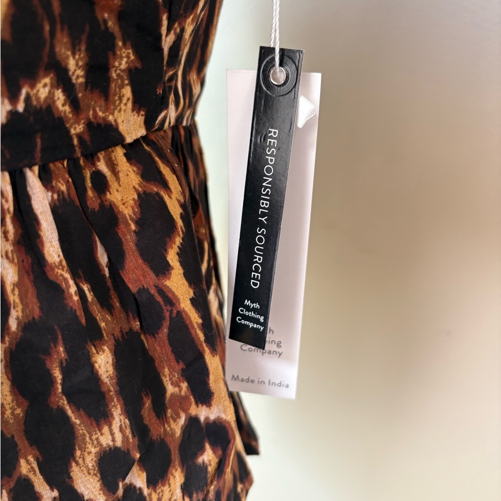 NWT Live 4 Truth Leopard Print Puff Sleeve Blouse - Picture 4 of 11